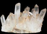 Quartz Crystal Cluster - Madagascar #48544-1